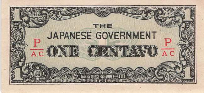 Philippinen 1 Centavo 1942 p.102b